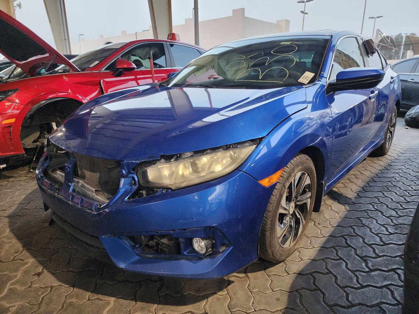 2016 HONDA CIVIC — 63360 KM — Lot 033305 — Ind. 12 - Marhaba Auctions Used Cars - Image 9