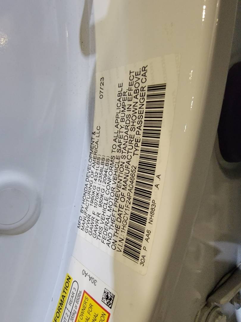 HONDA ACCORD 2023 - Marhaba Auction Used Cars - Image 9