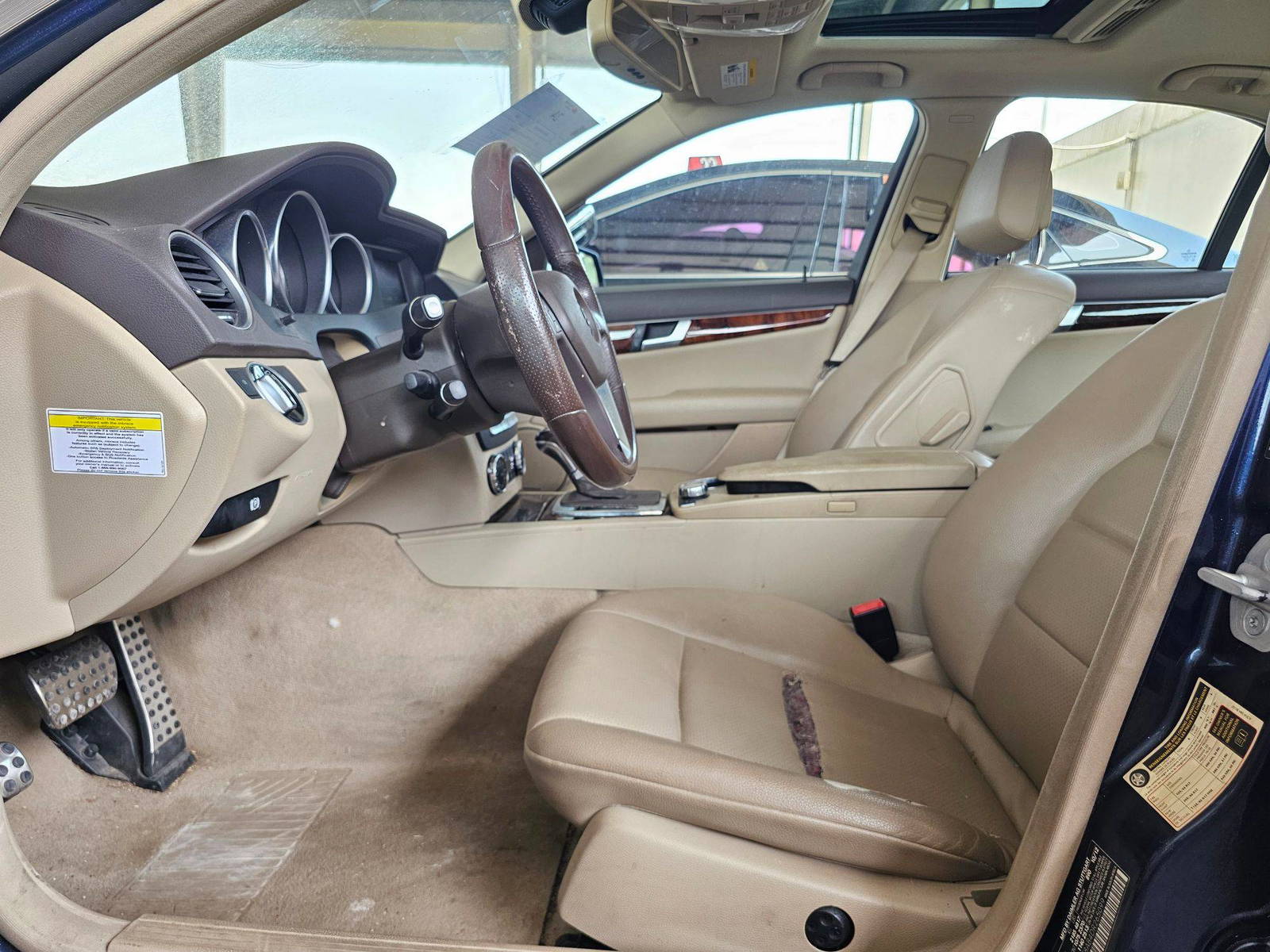 MERCEDES BENZ C300 2013 - Marhaba Auction Used Cars - Image 7