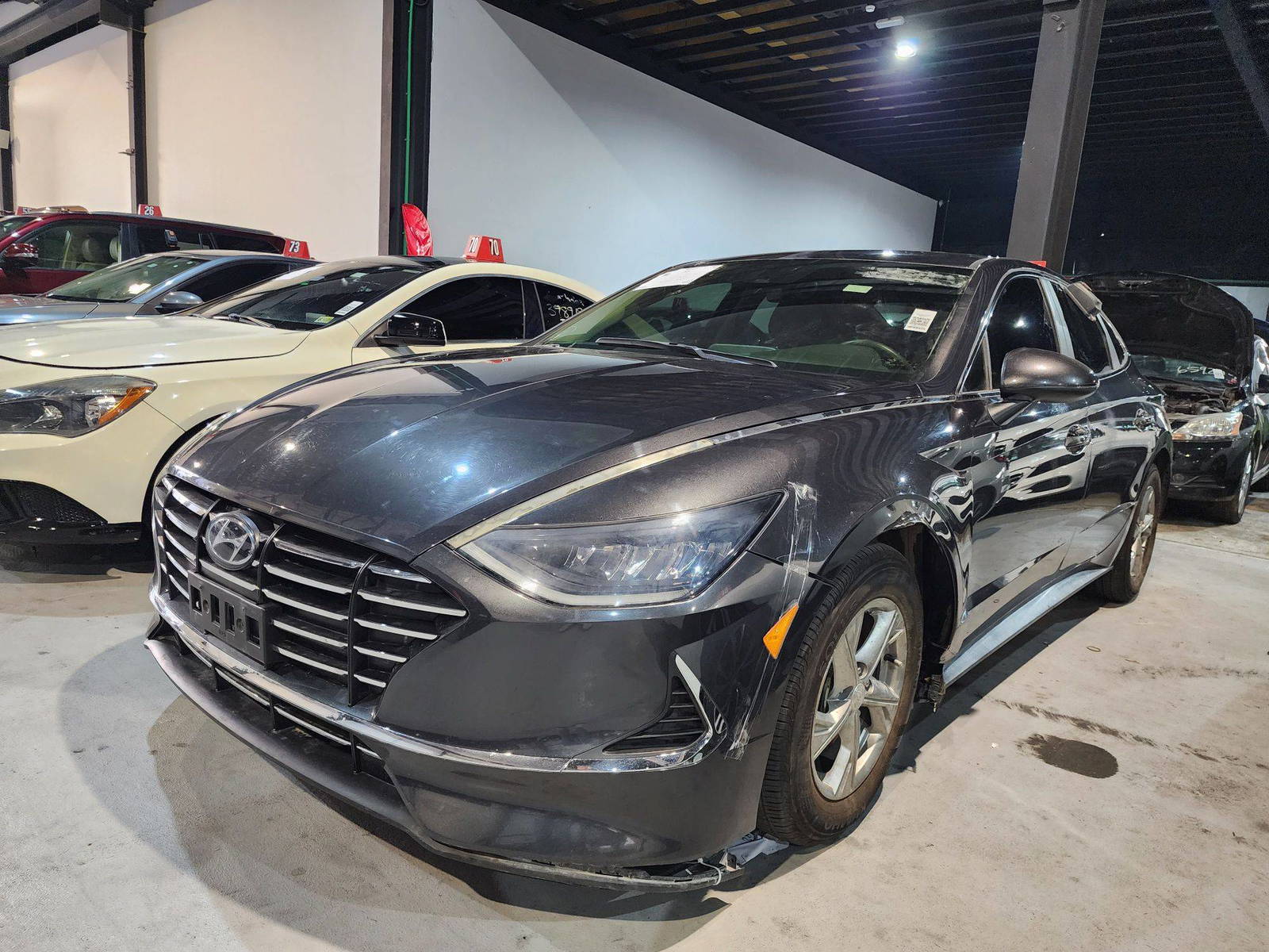 2021 HYUNDAI SONATA — 37978 Miles — Lot 214587 — Al Quoz - Marhaba Auctions Used Cars - Image 3