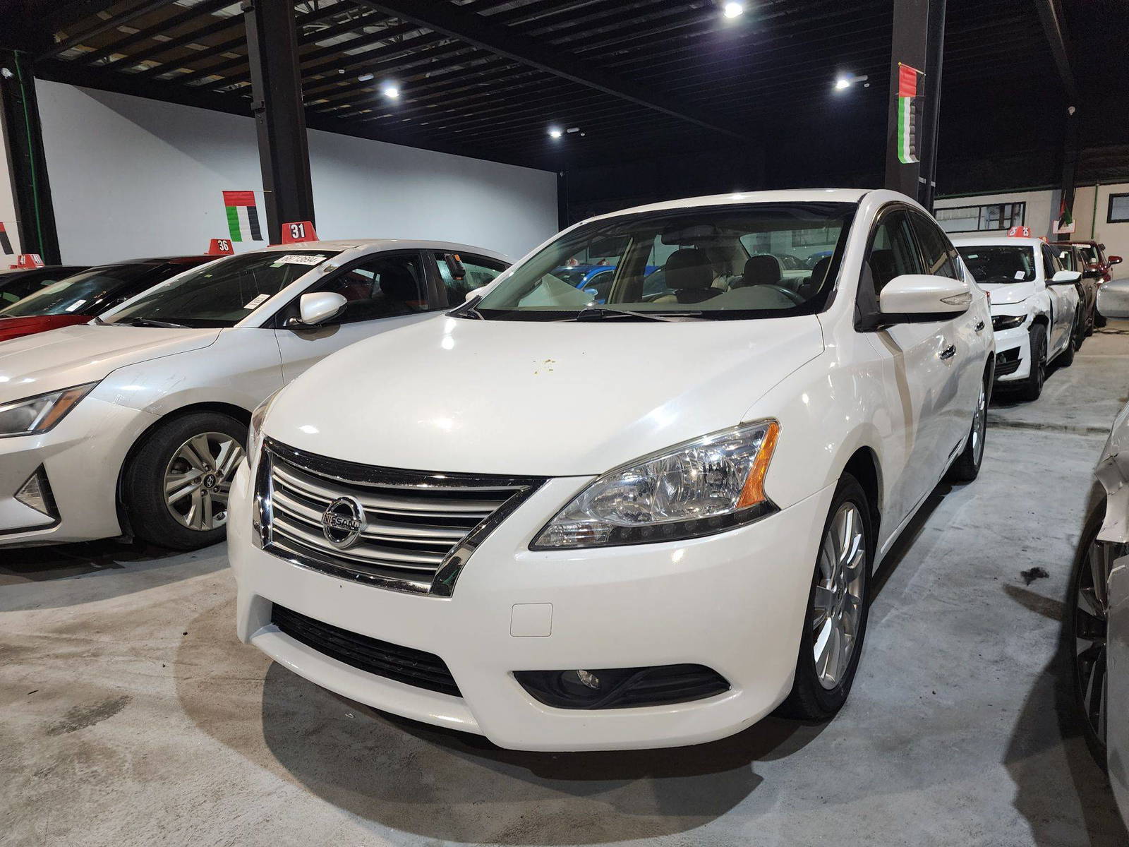 2013 NISSAN SENTRA — 154036 Miles — Lot 24224 — Al Quoz - Marhaba Auctions Used Cars - Image 4