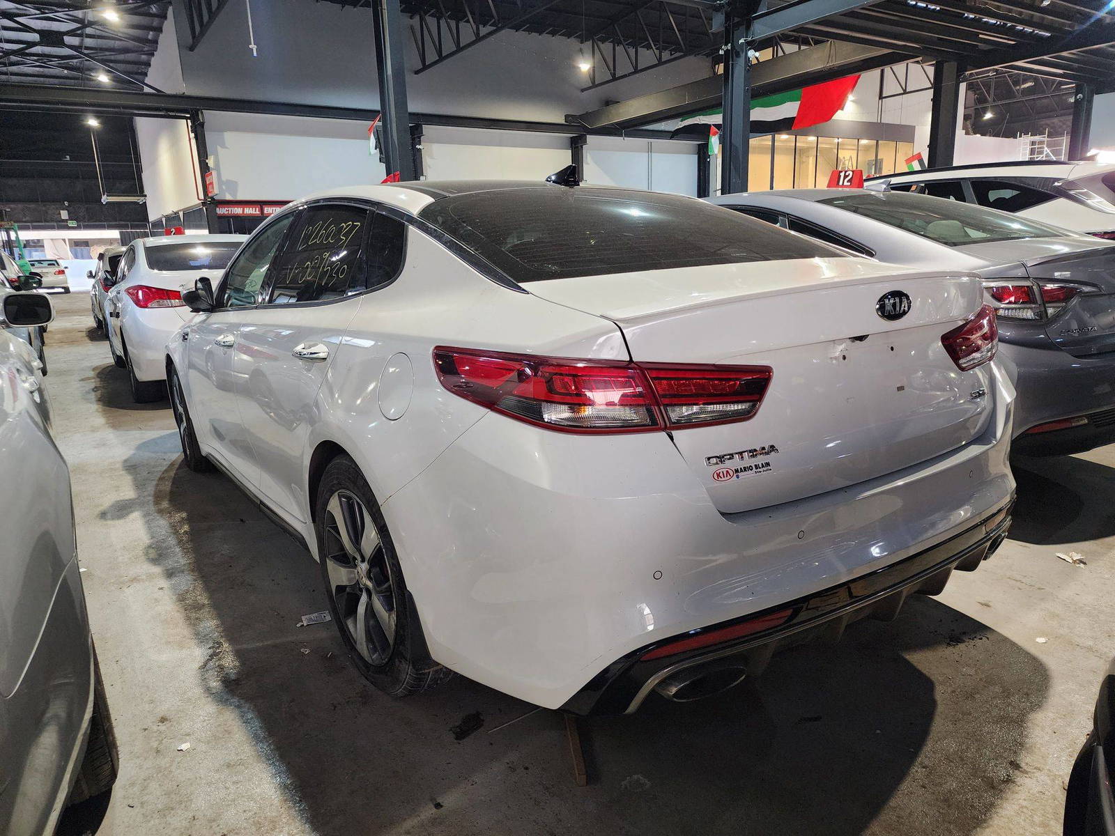 2016 KIA OPTIMA — 140791 KM — Lot 12260037 — Al Quoz - Marhaba Auctions Used Cars - Image 3
