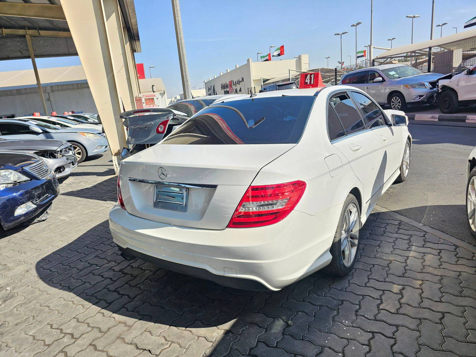 MERCEDES BENZ C 250 2013 - Marhaba Auction Used Cars - Image 4