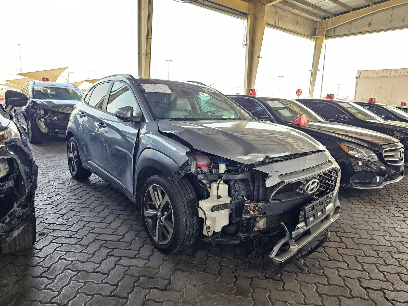 2021 HYUNDAI KONA — 71584 Miles — Lot U665004 — Souq - Marhaba Auctions Used Cars - Image 4