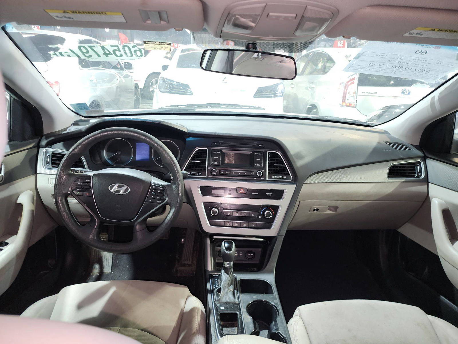 2015 HYUNDAI SONATA — 164397 Miles — Lot FH053750 — Al Quoz - Marhaba Auctions Used Cars - Image 8