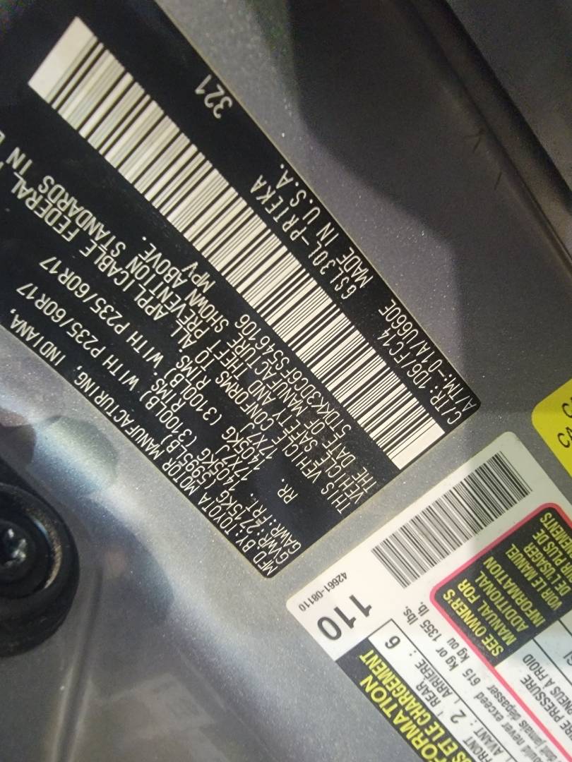 2015 TOYOTA SIENNA — 175374 Miles — Lot FS546106 — Main - Marhaba Auctions Used Cars - Image 9
