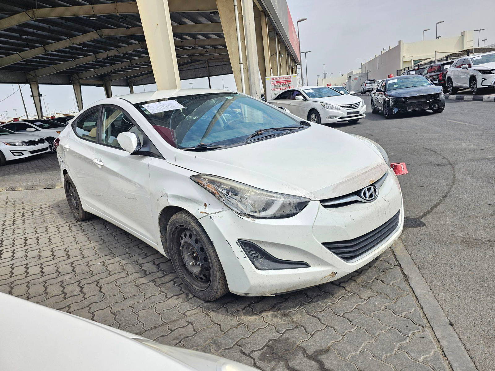 HYUNDAI ELANTRA 2015 - Marhaba Auction Used Cars - Image 3