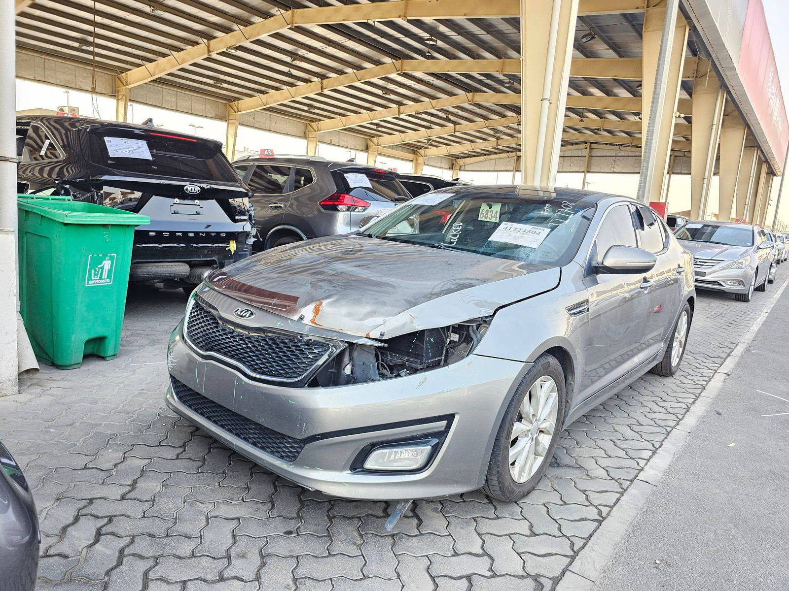 2014 KIA OPTIMA — 253072 Miles — Lot G311708 — Souq - Marhaba Auctions Used Cars - Image 5