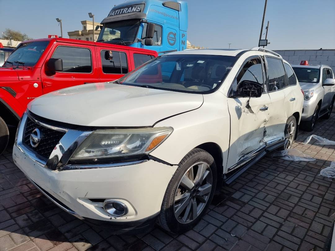 2015 NISSAN PATHFINDER — 112658 Miles — Lot 2187 — Ind. 12 - Marhaba Auctions Used Cars - Image 3