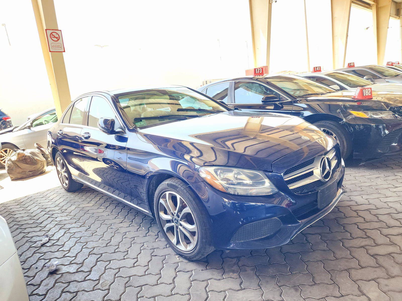 2017 MERCEDES BENZ C300 — 82286 Miles — Lot 39620973 — Ind. 12 - Marhaba Auctions Used Cars - Image 3