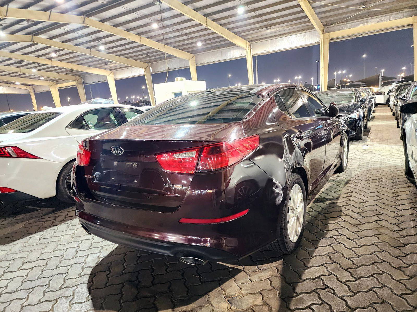 2015 KIA OPTIMA — 165532 Miles — Lot 5FG484788 — Souq - Marhaba Auctions Used Cars - Image 4