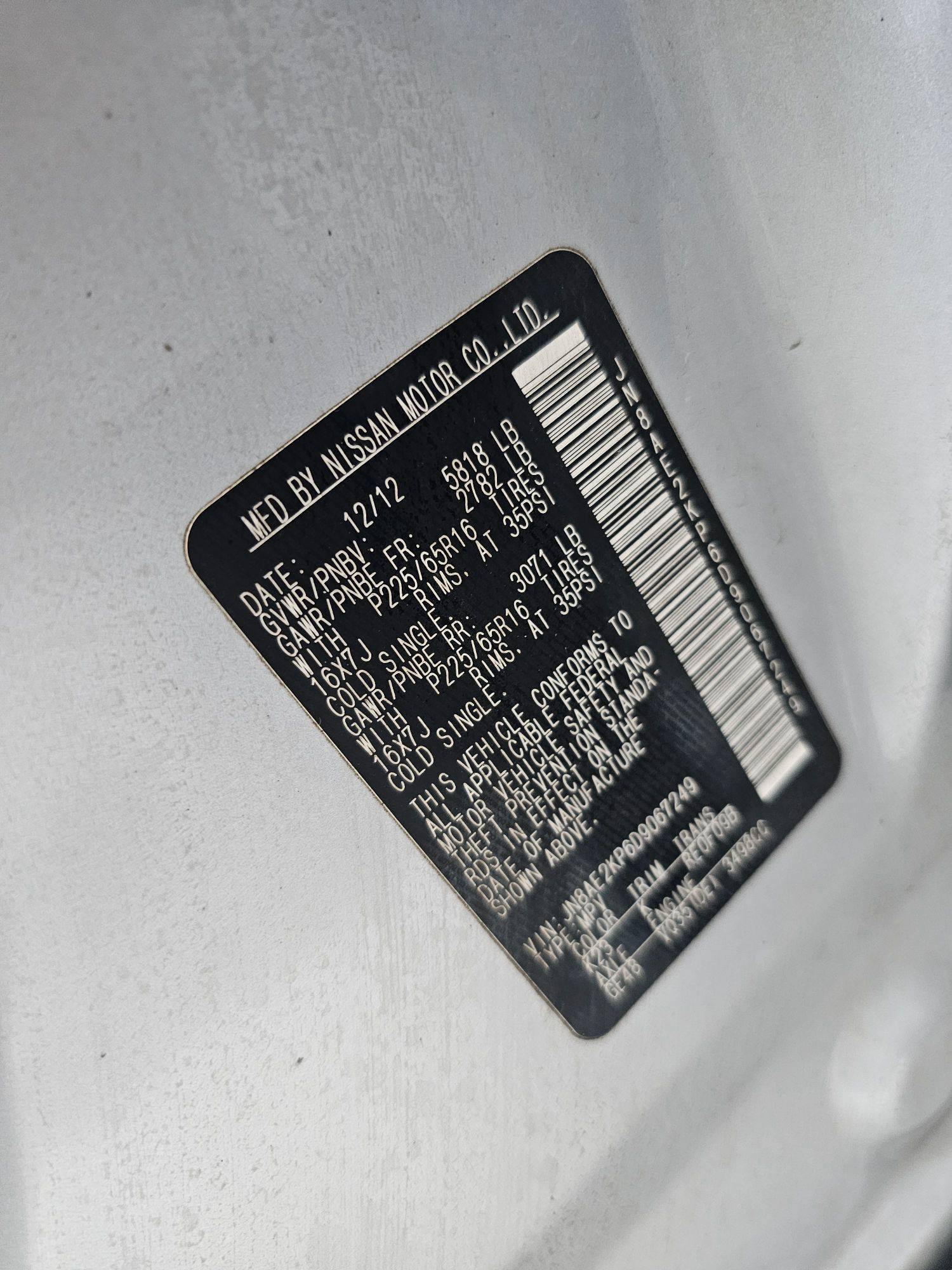 NISSAN QUEST 2013 - Marhaba Auction Used Cars - Image 8