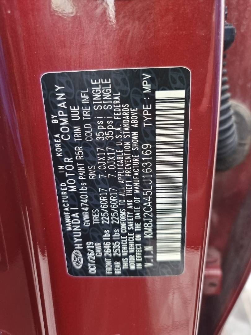 HYUNDAI TUCSON 2020 - Marhaba Auction Used Cars - Image 8