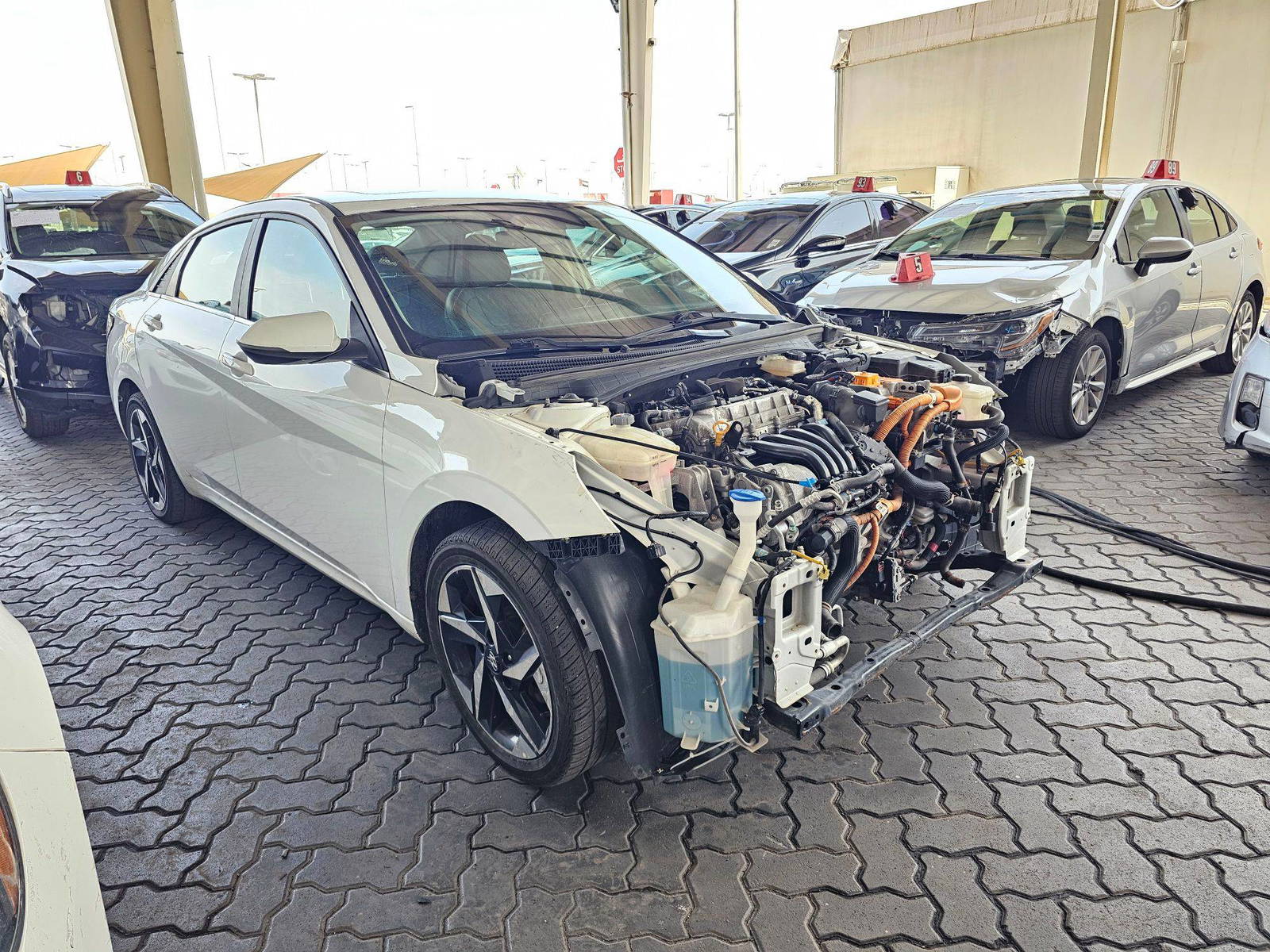 HYUNDAI ELANTRA 2021 - Marhaba Auction Used Cars - Image 4