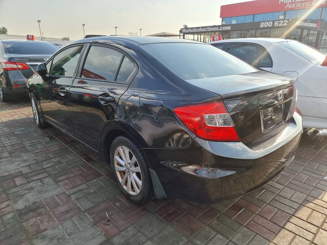 2012 HONDA CIVIC — 242819 Miles — Lot 215487 — Main - Marhaba Auctions Used Cars - Image 3