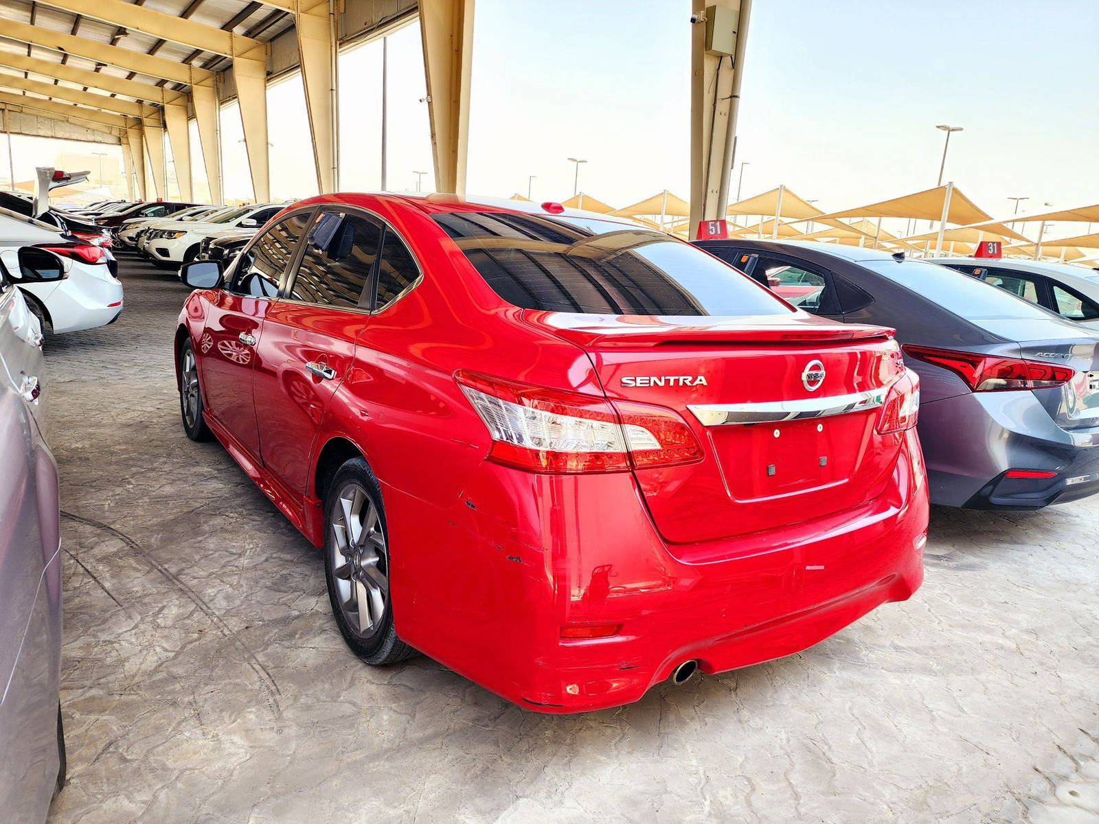 2015 NISSAN SENTRA — 163140 Miles — Lot P6FY239752 — Souq - Marhaba Auctions Used Cars - Image 4