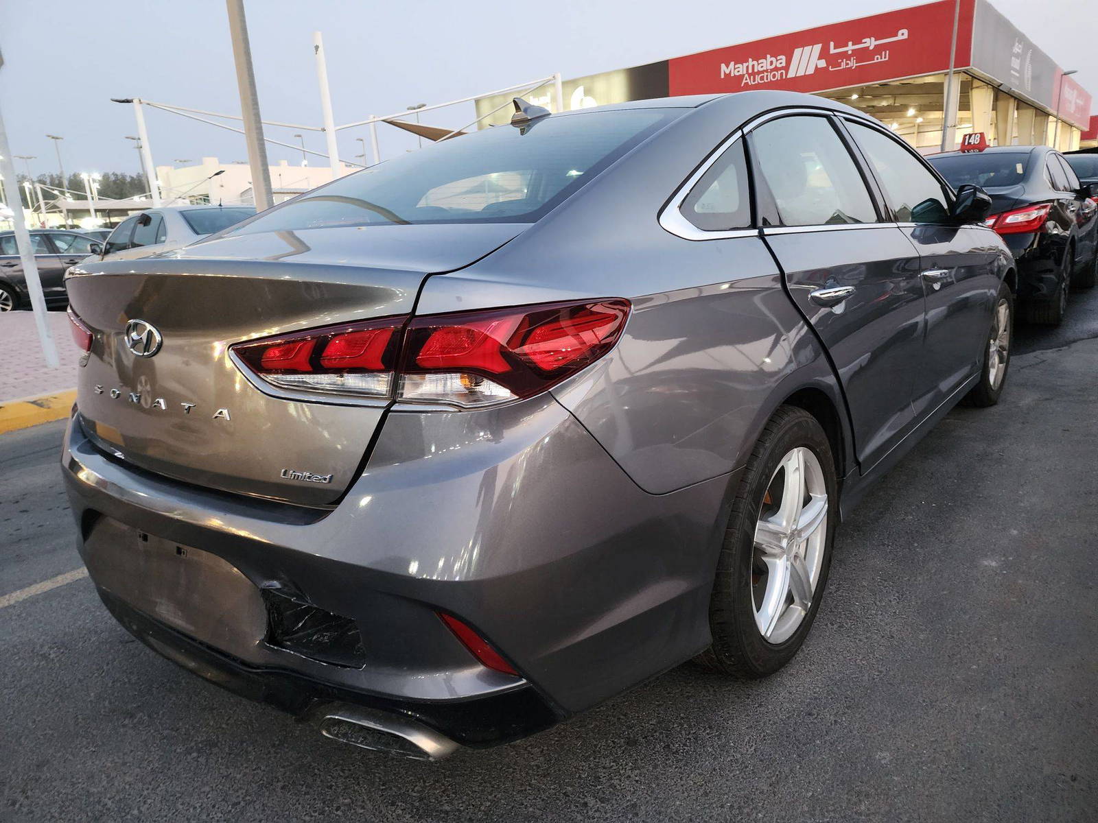2018 HYUNDAI SONATA — 129959 Miles — Lot 43070034 — Souq - Marhaba Auctions Used Cars - Image 3