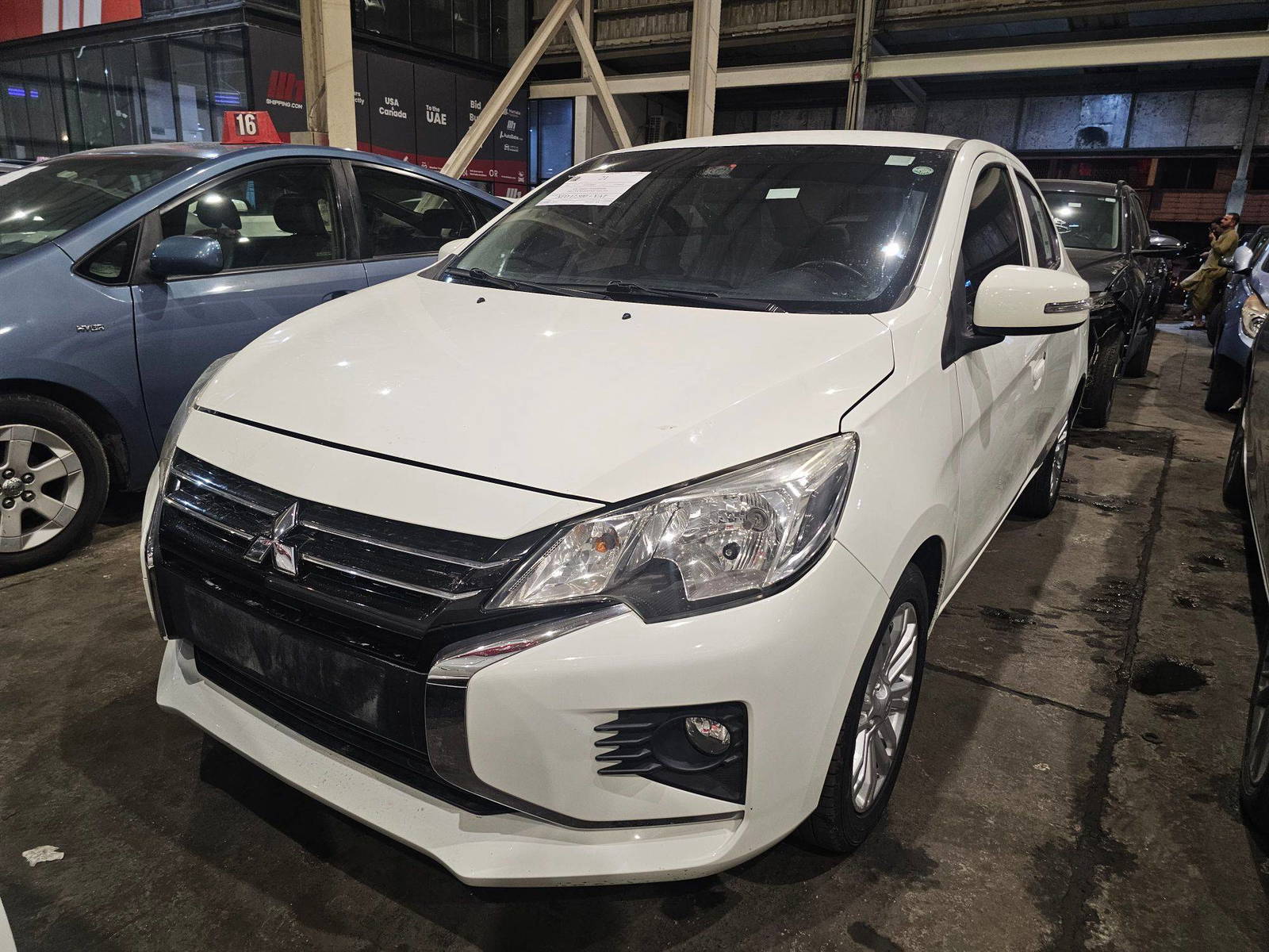2022 MITSUBISHI ATTRAGE — sold — 119444 KM — Lot J6NH008246 — Main - Marhaba Auctions Used Cars - Image 3