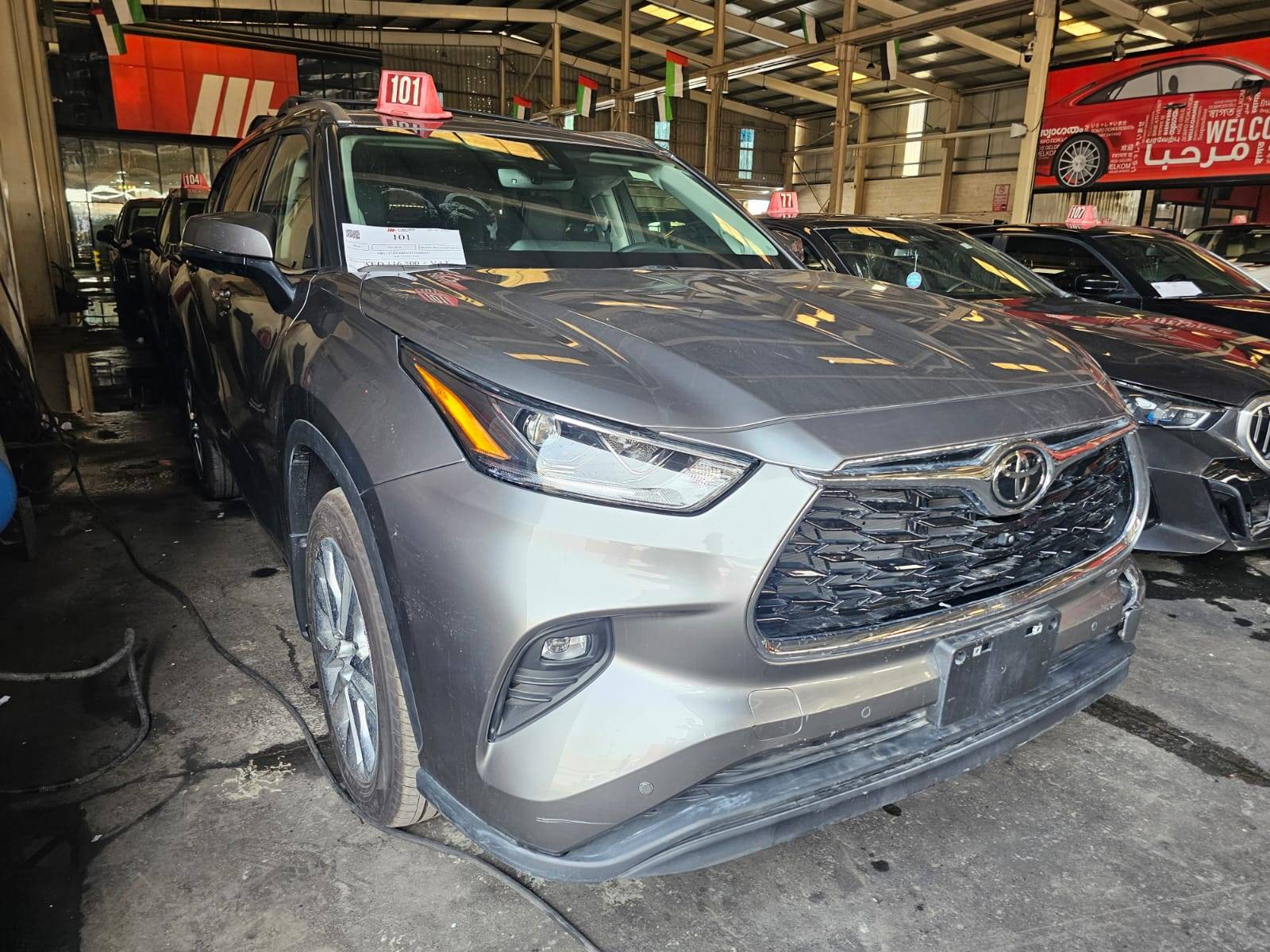 2026 TOYOTA GRAND HIGHLANDER XLE — 528 Miles — Lot TS596651 — Main - Marhaba Auctions Used Cars - Image 2