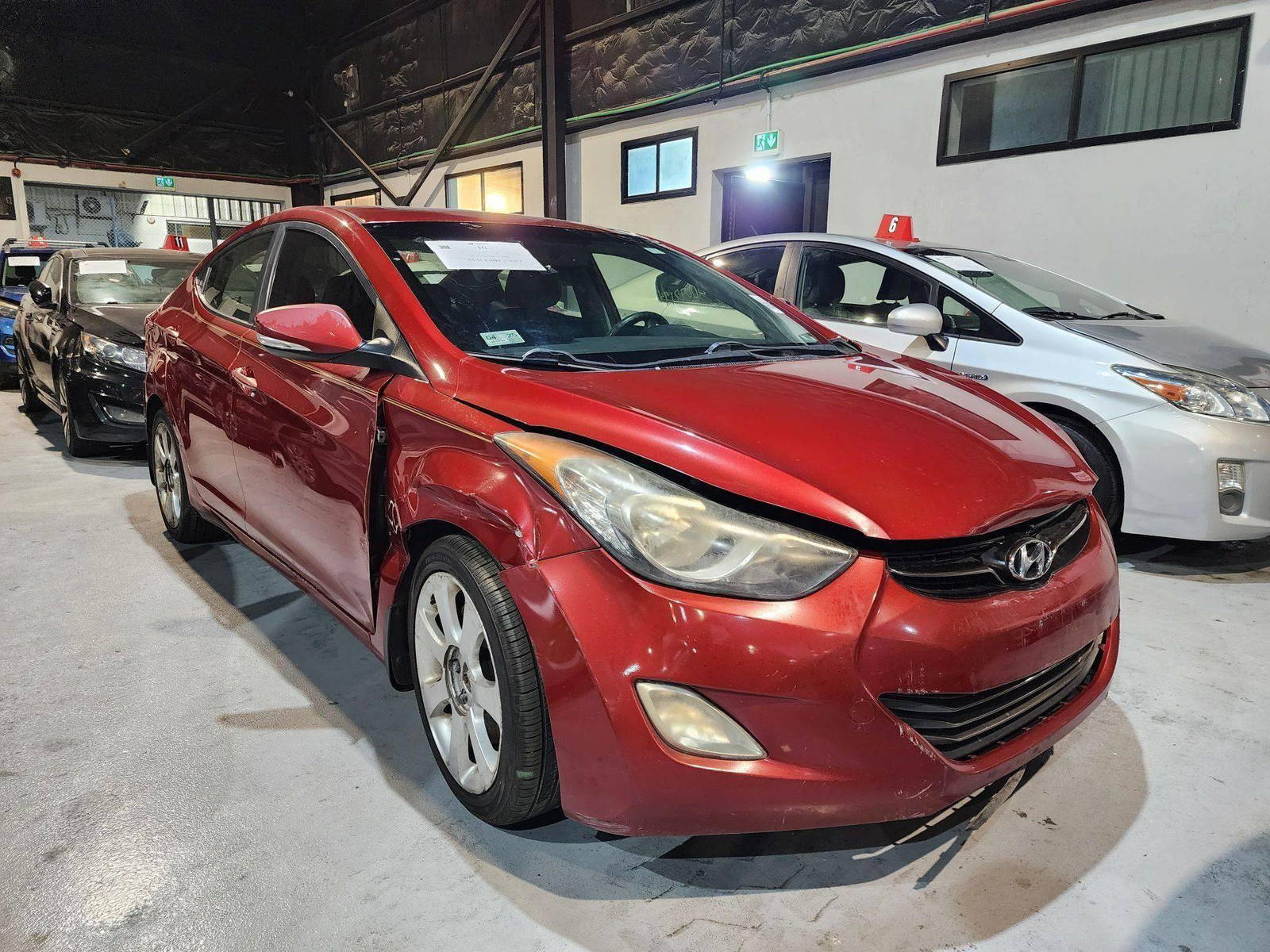 2012 HYUNDAI ELANTRA — 210014 Miles — Lot 21601 — Al Quoz - Marhaba Auctions Used Cars - Image 4
