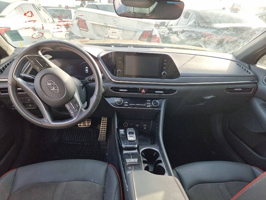 2020 HYUNDAI SONATA — 80411 Miles — Lot 214587 — Souq - Marhaba Auctions Used Cars - Image 8