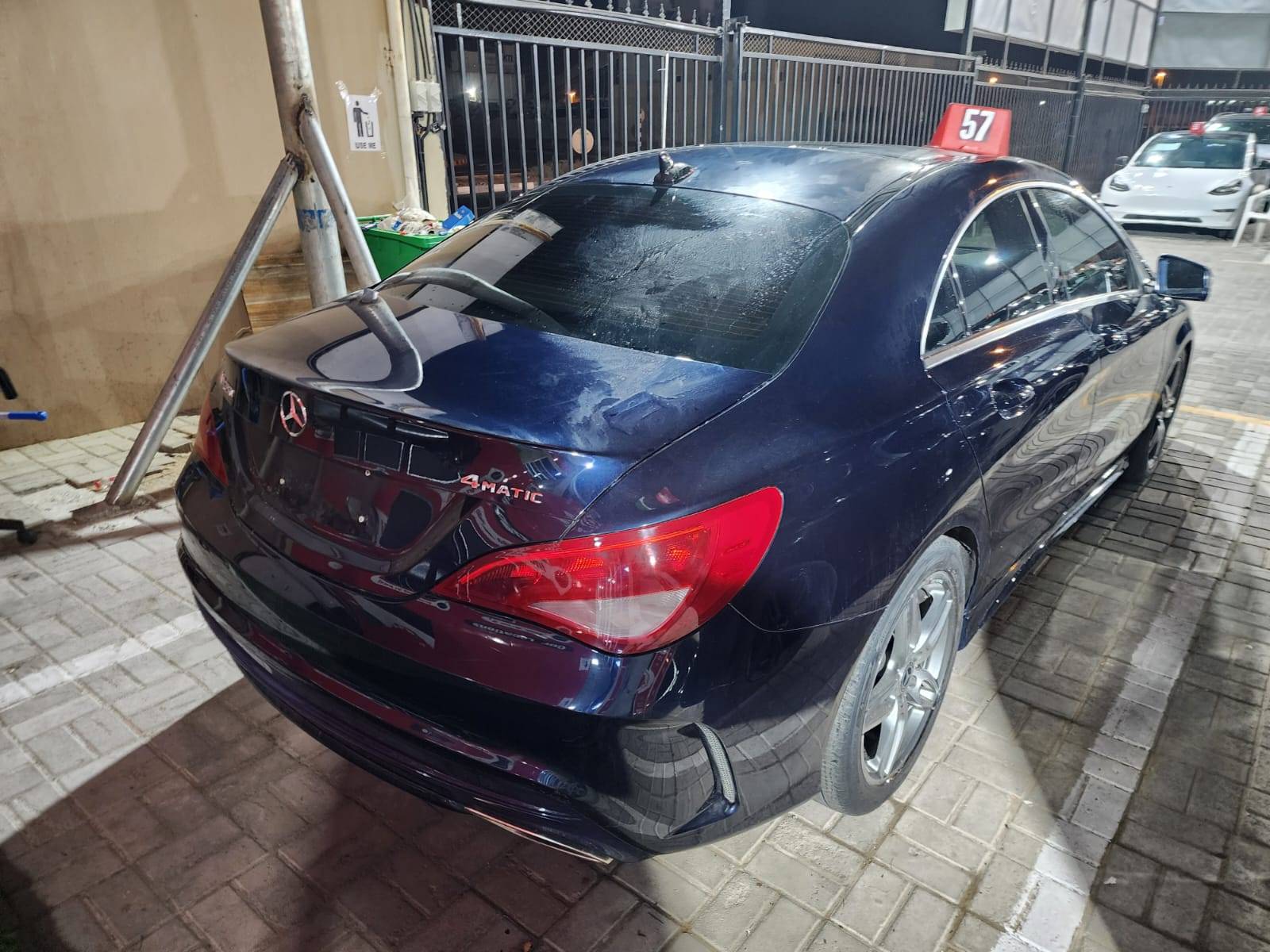 2018 MERCEDES BENZ CLA 250 — 114245 Miles — Lot 83027 — Al Sajaa - Marhaba Auctions Used Cars - Image 3