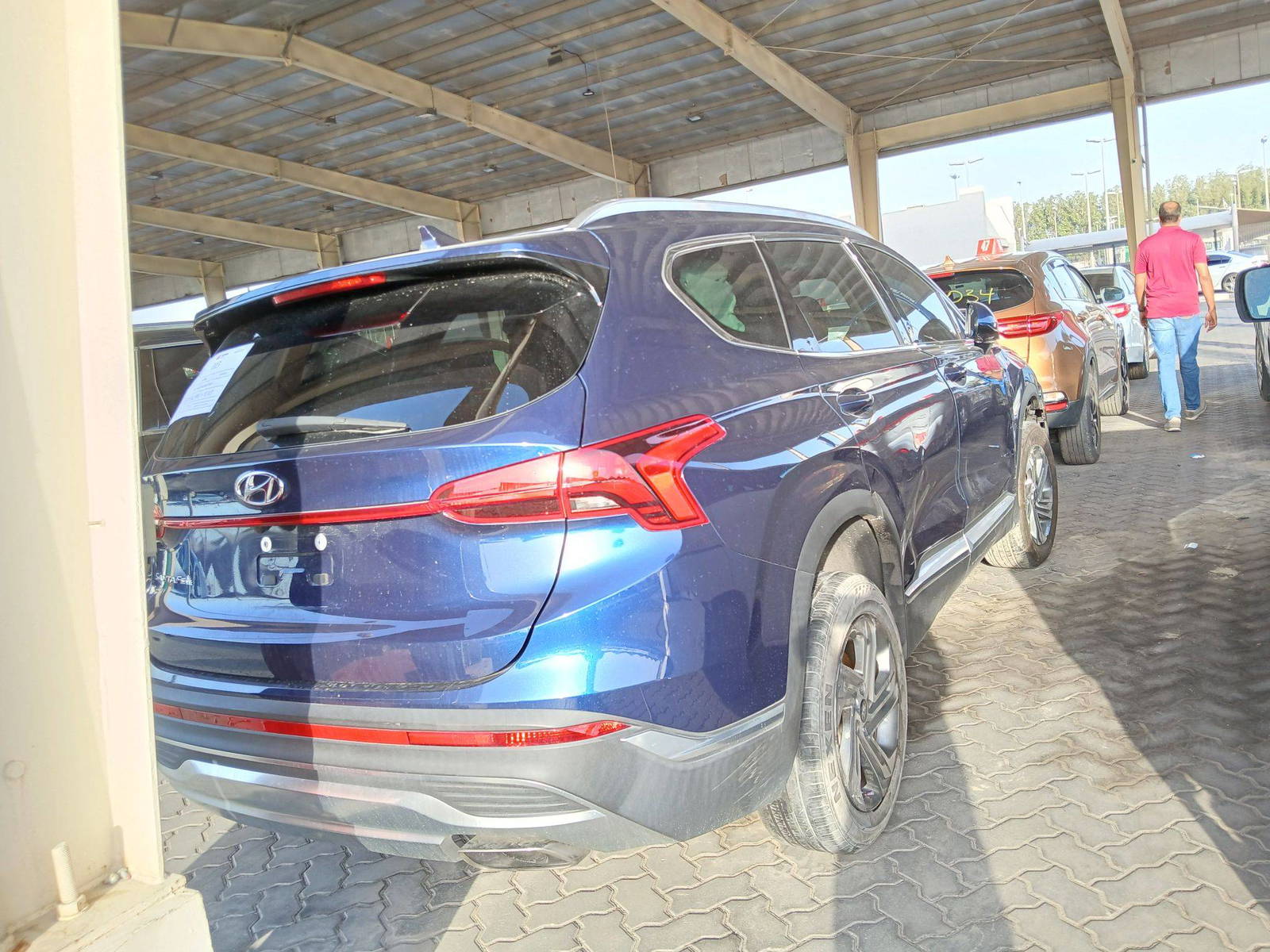 2021 HYUNDAI SANTA FE — 40106 Miles — Lot 82818264 — Main - Marhaba Auctions Used Cars - Image 3