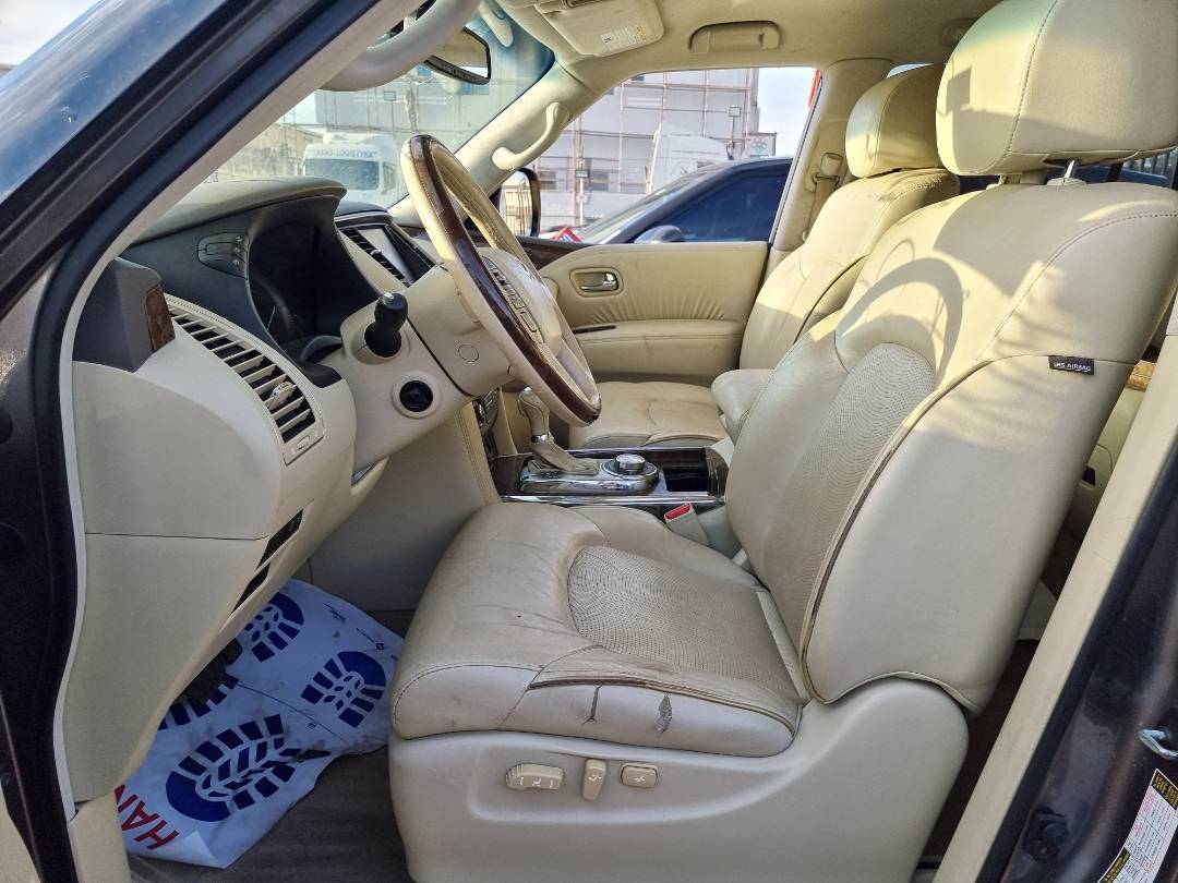 2015 INFINITI QX80 — 185405 Miles — Lot 214578 — Ind. 12 - Marhaba Auctions Used Cars - Image 8