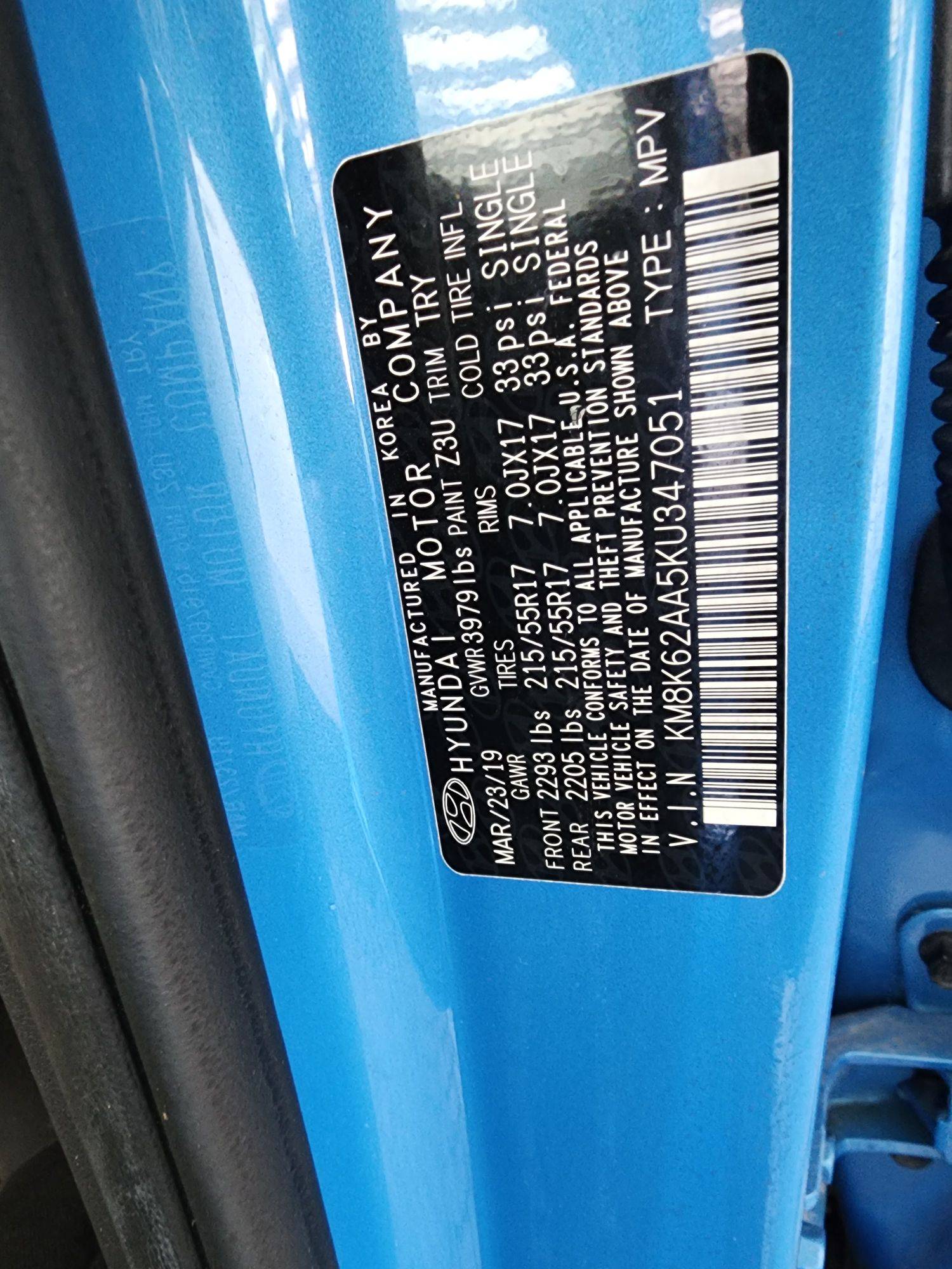 2019 HYUNDAI KONA — 64657 Miles — Lot 52118454 — Souq - Marhaba Auctions Used Cars - Image 10