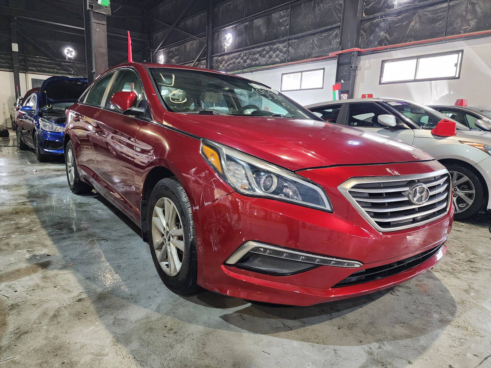 2015 HYUNDAI SONATA — 188836 Miles — Lot 95877 — Al Quoz - Marhaba Auctions Used Cars - Image 3