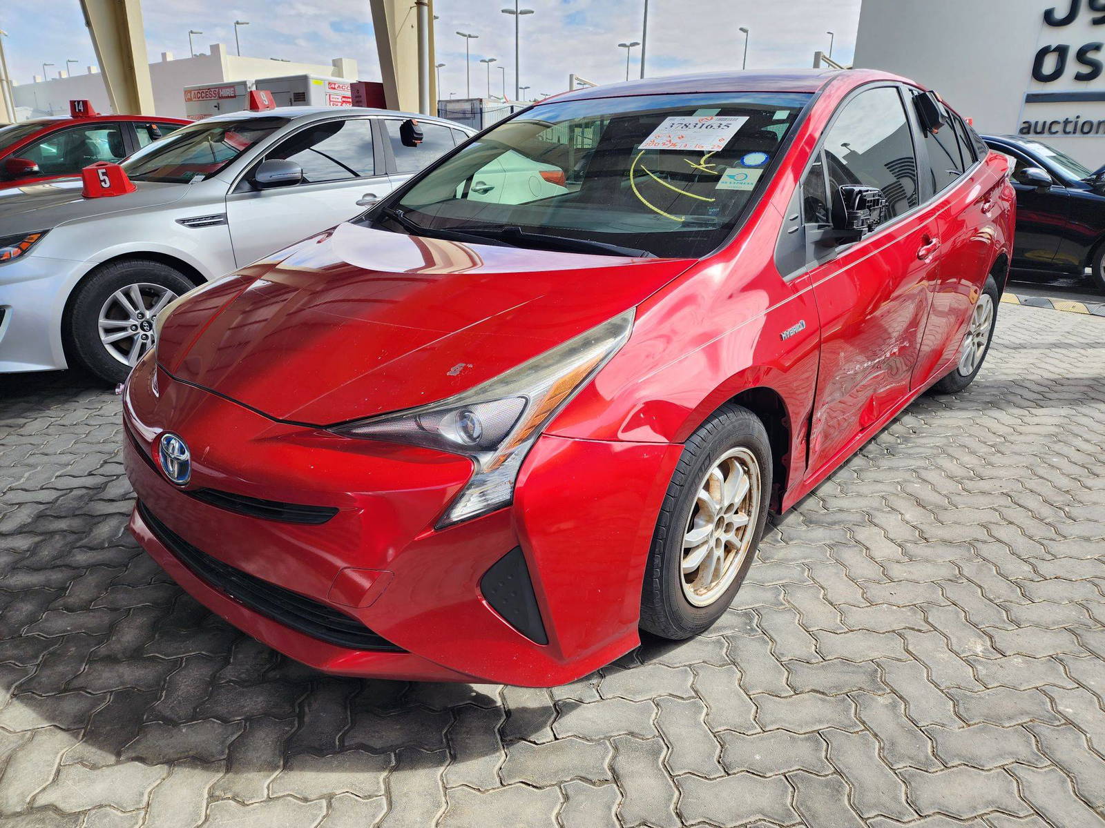 2016 TOYOTA PRIUS — 200825 Miles — Lot 37831635 - Marhaba Auctions Used Cars - Image 3