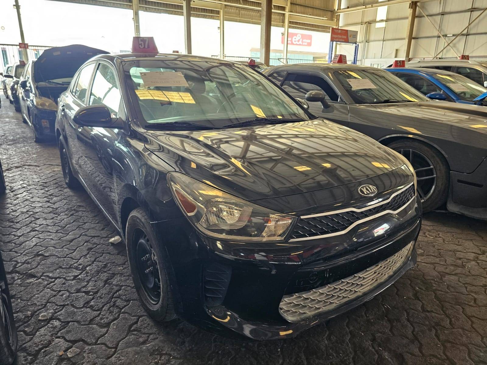 2019 KIA RIO — 104305 Miles — Lot 9KE247937 — Main - Marhaba Auctions Used Cars - Image 2
