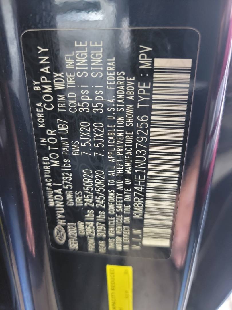 2022 HYUNDAI PALISADE CALLIGRAPHY — 35437 Miles — Lot NU379256 — Main - Marhaba Auctions Used Cars - Image 10