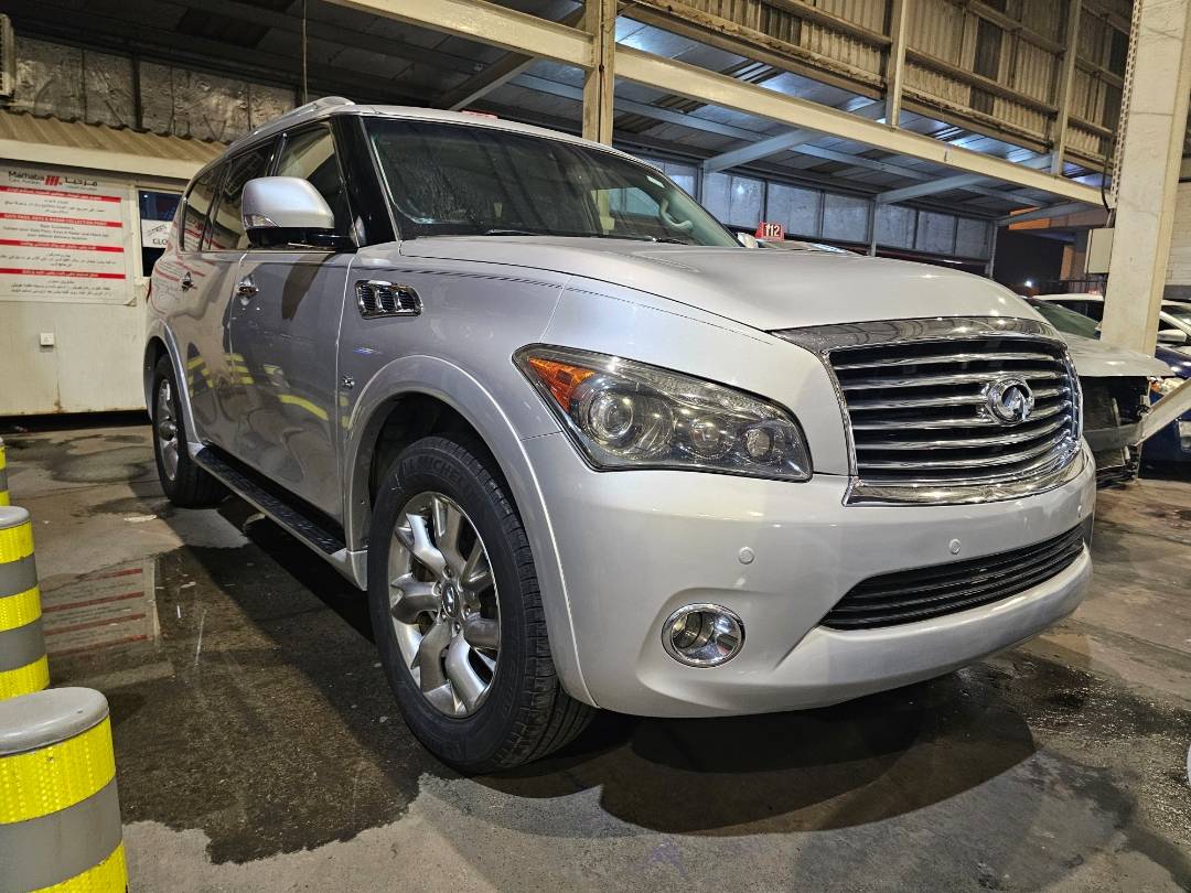 2014 INFINITI QX80 — 123560 Miles — Lot 062236 — Main - Marhaba Auctions Used Cars - Image 3