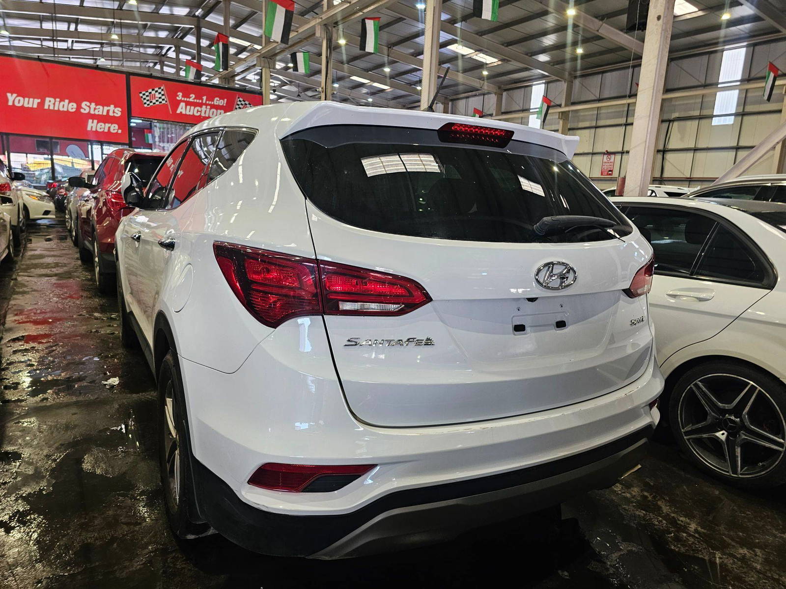 HYUNDAI SANTA FE SPORT 2018 - Marhaba Auction Used Cars - Image 3