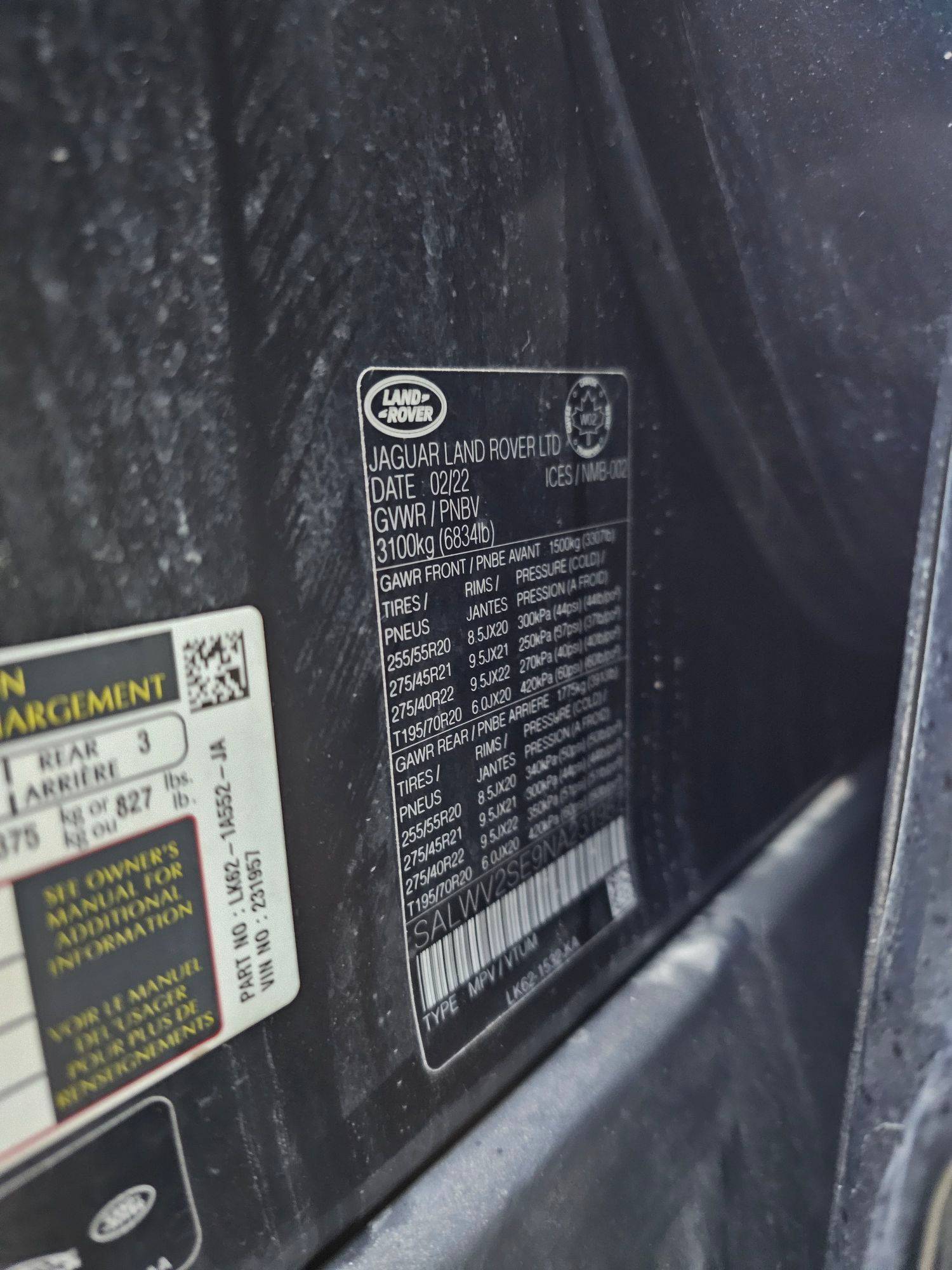 LAND ROVER RANGE ROVER SPORT AUTOBIOGRAPHY 2022 - Marhaba Auction Used Cars - Image 12