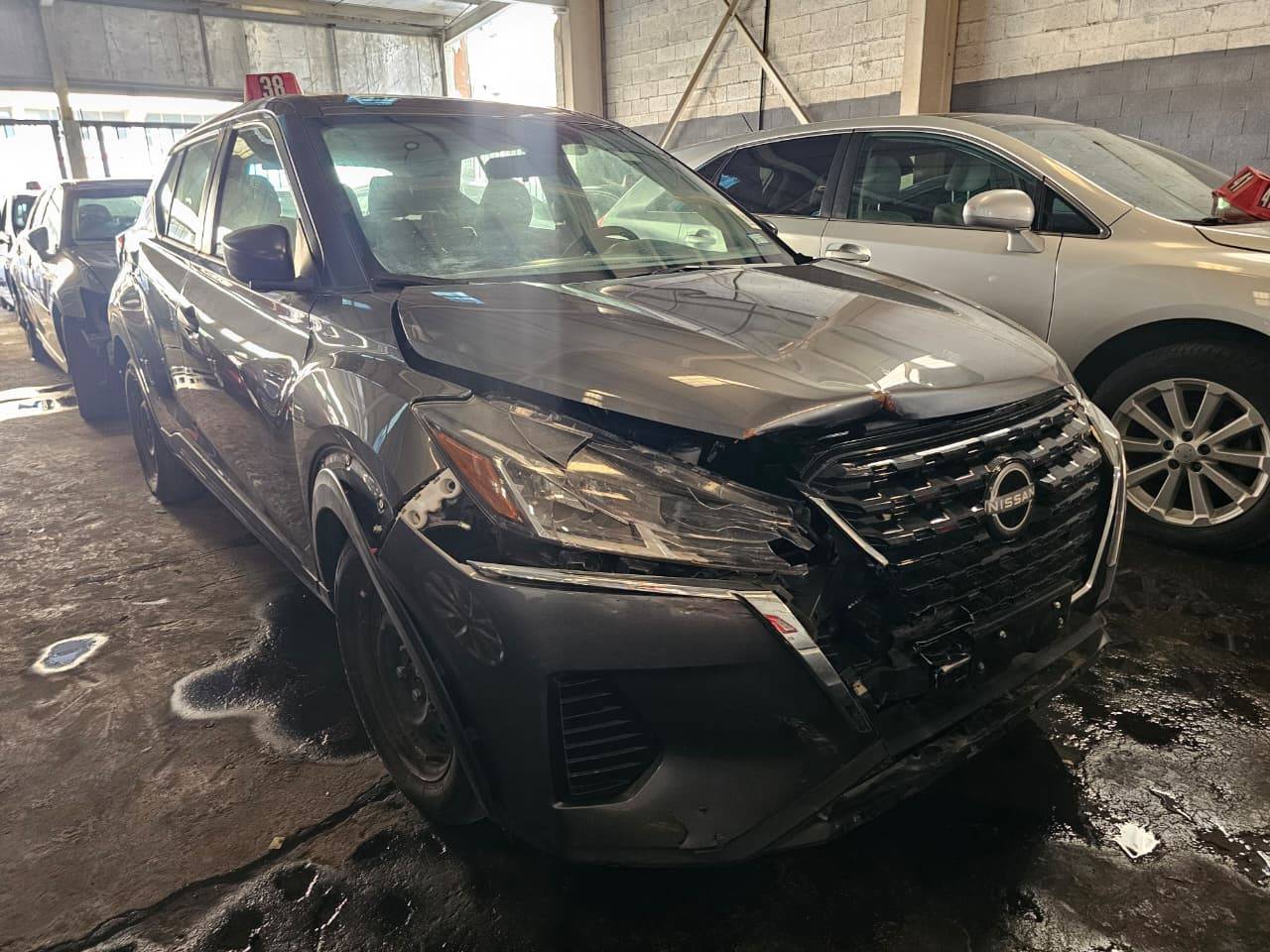 2023 NISSAN KICKS — 18568 Miles — Lot 95634605 — Main - Marhaba Auctions Used Cars - Image 2