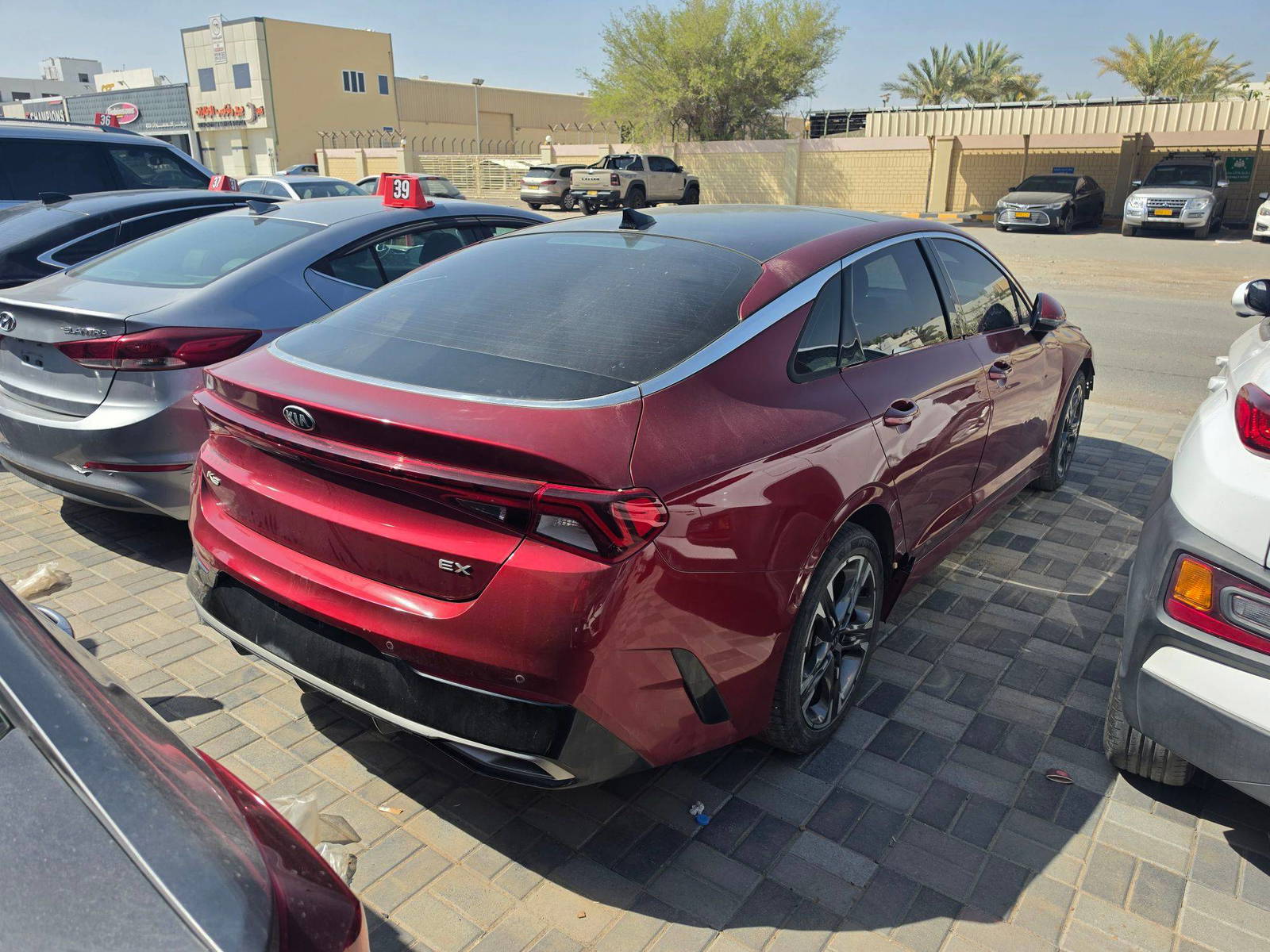 2021 KIA K5 — 98909 Miles — Lot 39402859 - Marhaba Auctions Used Cars - Image 3