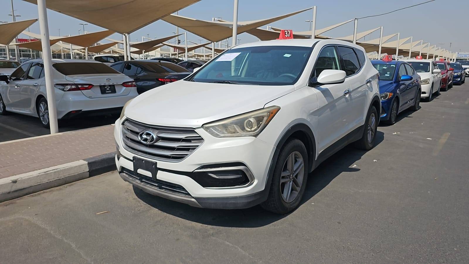 2017 HYUNDAI SANTA FE — 86106 Miles — Lot HH042220 — Souq - Marhaba Auctions Used Cars - Image 2