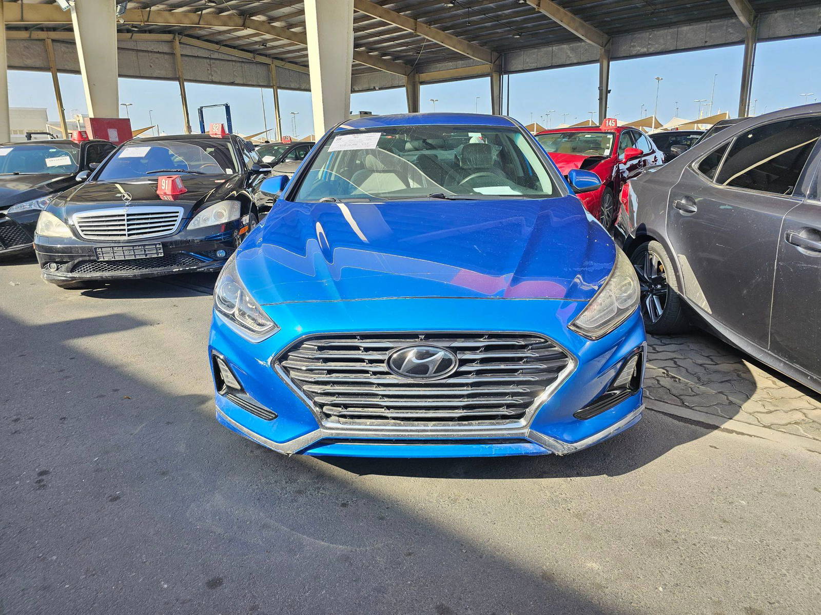 2018 HYUNDAI SONATA — 153801 Miles — Lot AF2JH605992 — Souq - Marhaba Auctions Used Cars - Image 3