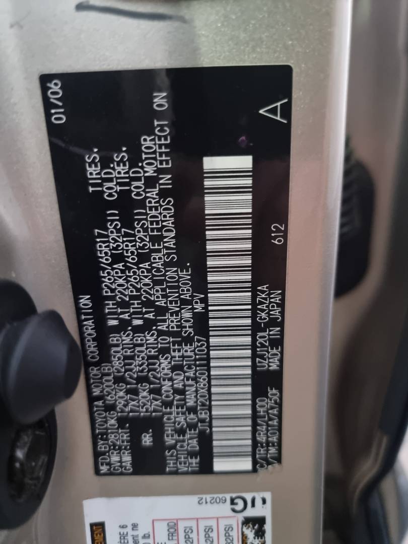 LEXUS GX 470 2006 - Marhaba Auction Used Cars - Image 8