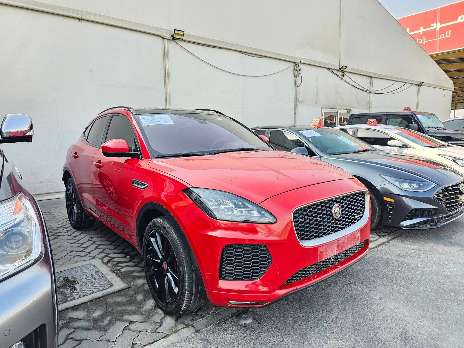 2019 JAGUAR F-PACE — 52264 KM — Lot 5K1Z45866 — Souq - Marhaba Auctions Used Cars - Image 4