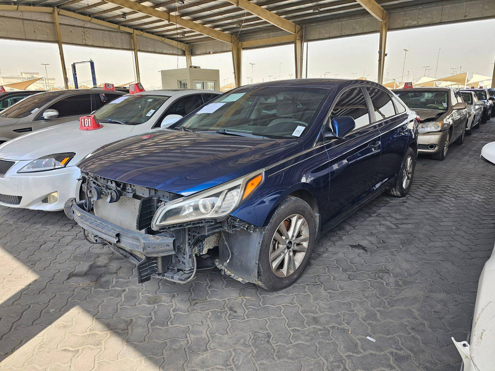 HYUNDAI SONATA 2015 - Marhaba Auction Used Cars - Image 4