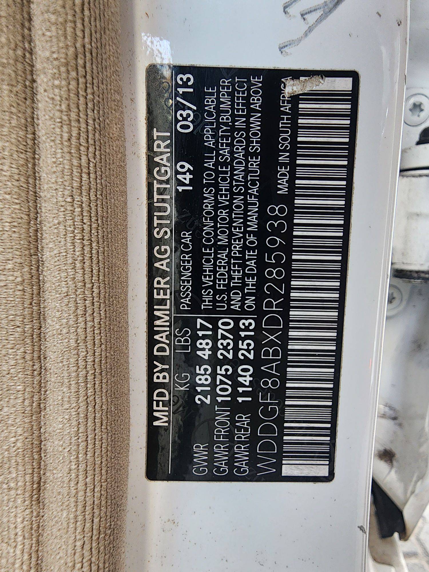 MERCEDES BENZ C300 2013 - Marhaba Auction Used Cars - Image 12