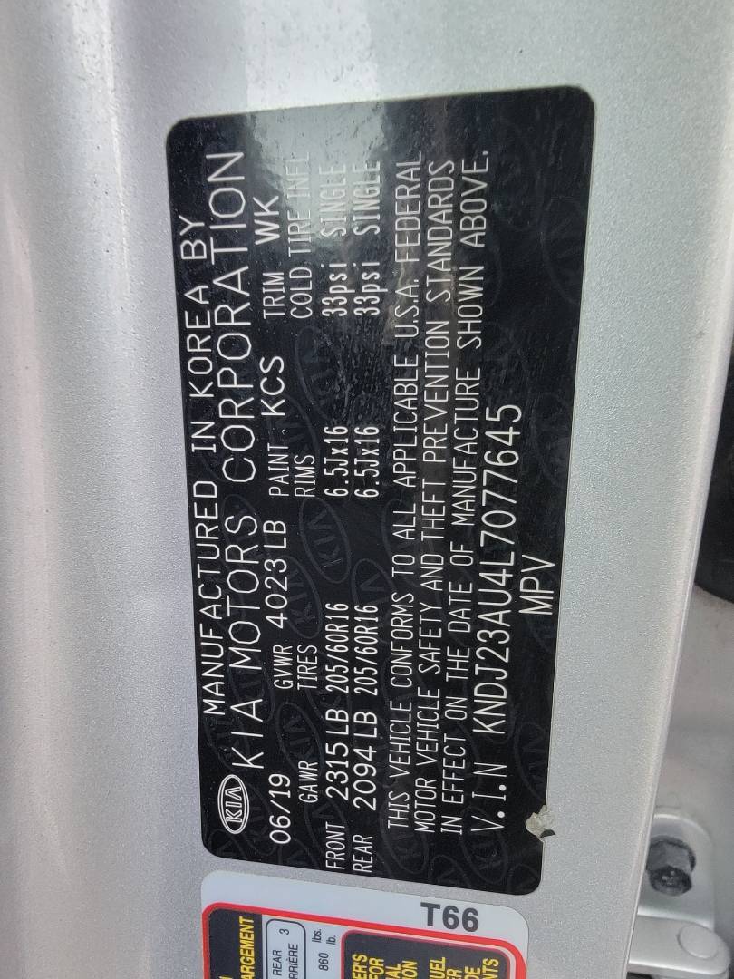 2020 KIA SOUL — 103284 Miles — Lot U4L7077645 — Main - Marhaba Auctions Used Cars - Image 9