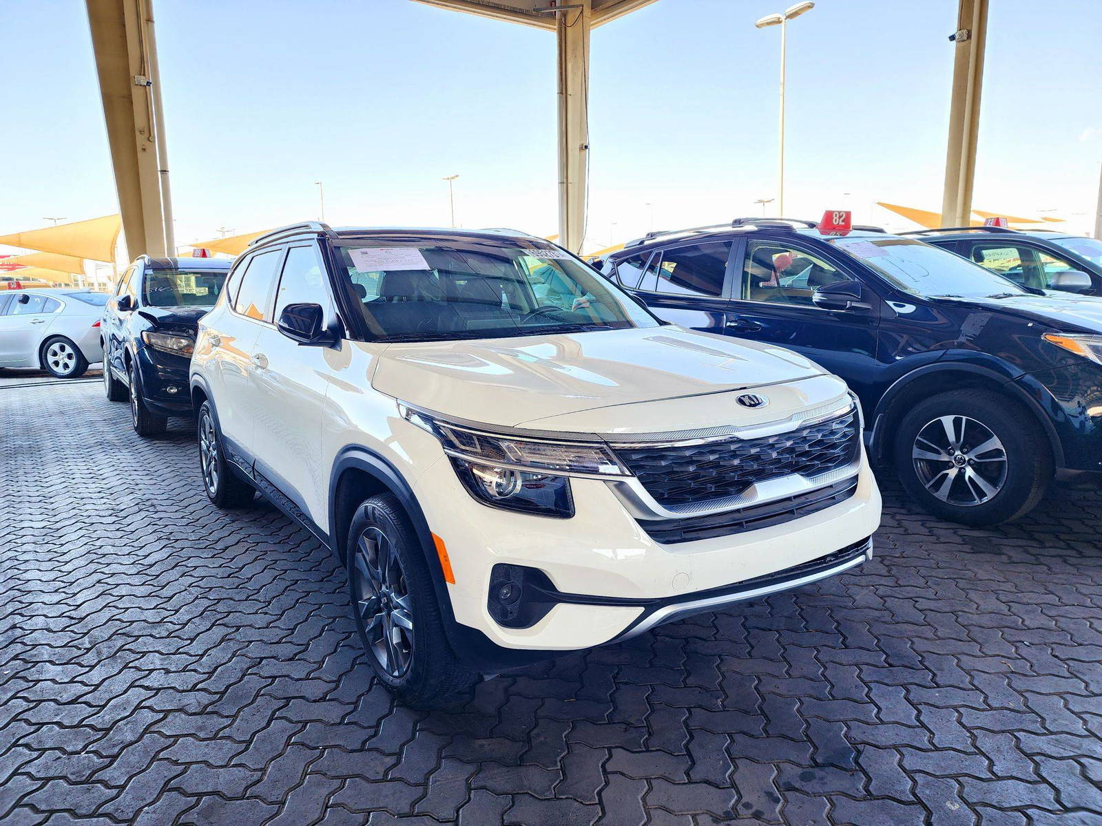 2021 KIA SELTOS — 55160 Miles — Lot 2AA2M7101387 — Souq - Marhaba Auctions Used Cars - Image 4