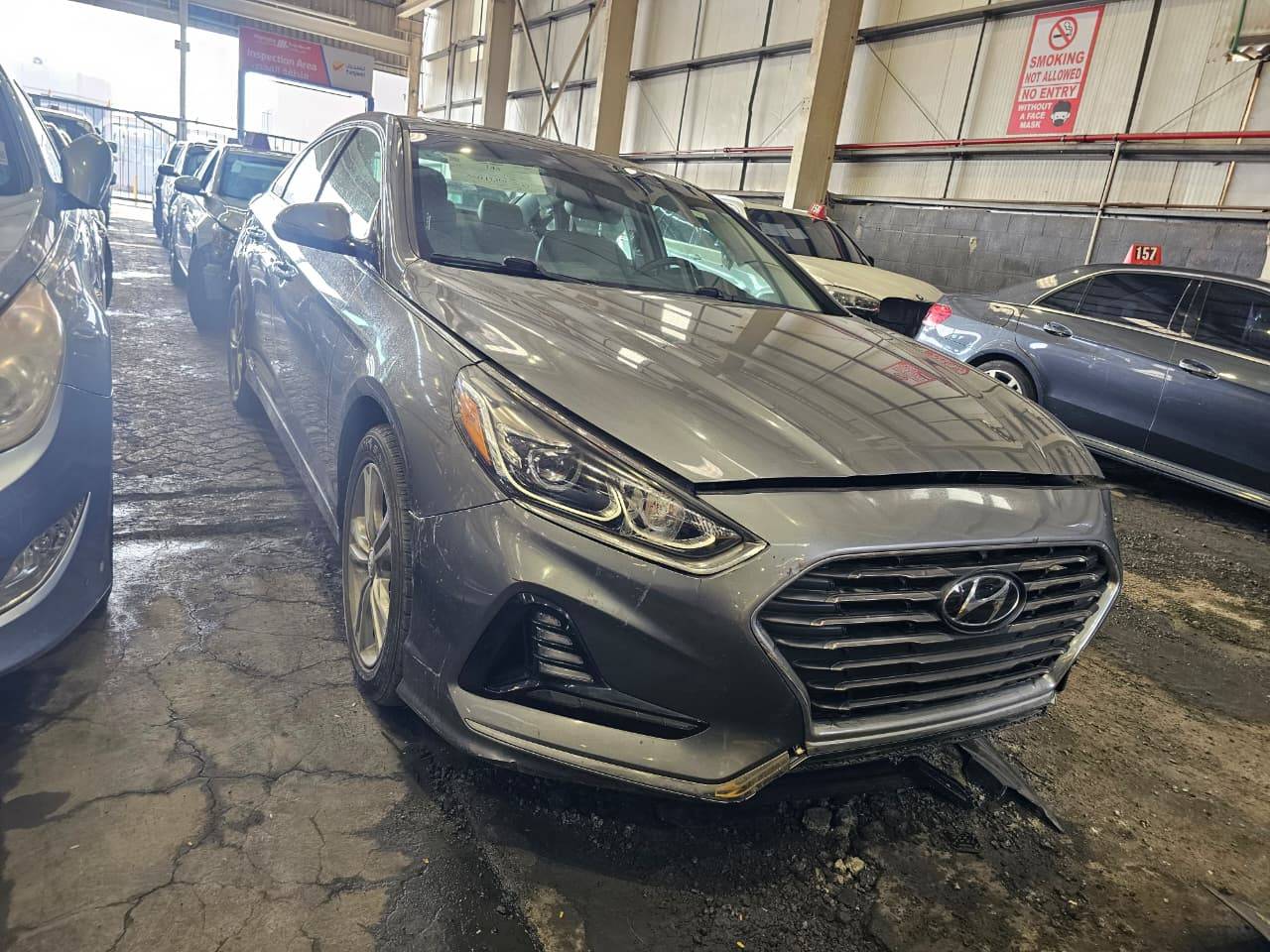 2018 HYUNDAI SONATA — 56719 Miles — Lot 647469 — Main - Marhaba Auctions Used Cars - Image 3
