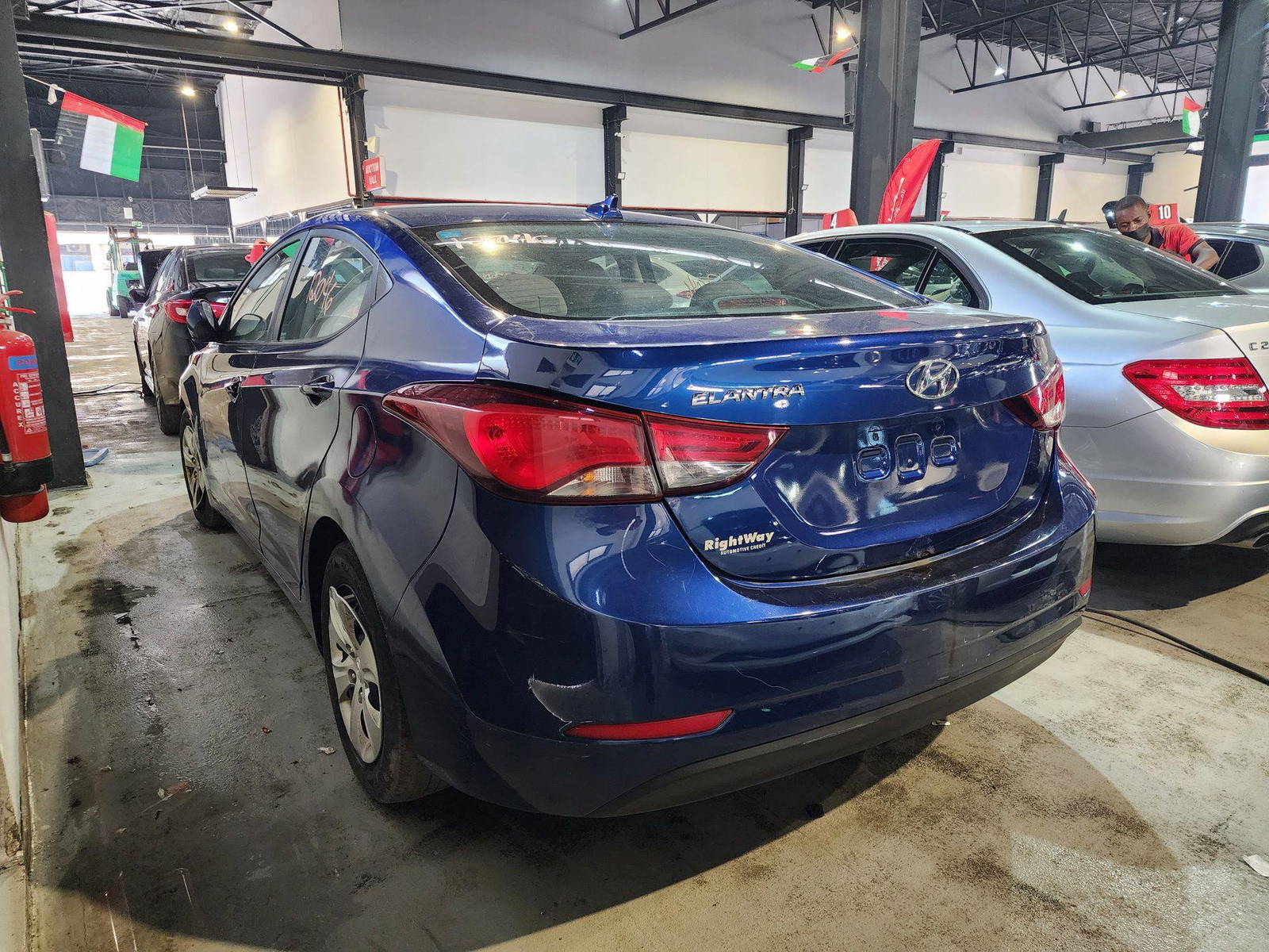 2016 HYUNDAI ELANTRA — 123021 Miles — Lot 40112046 — Al Quoz - Marhaba Auctions Used Cars - Image 3