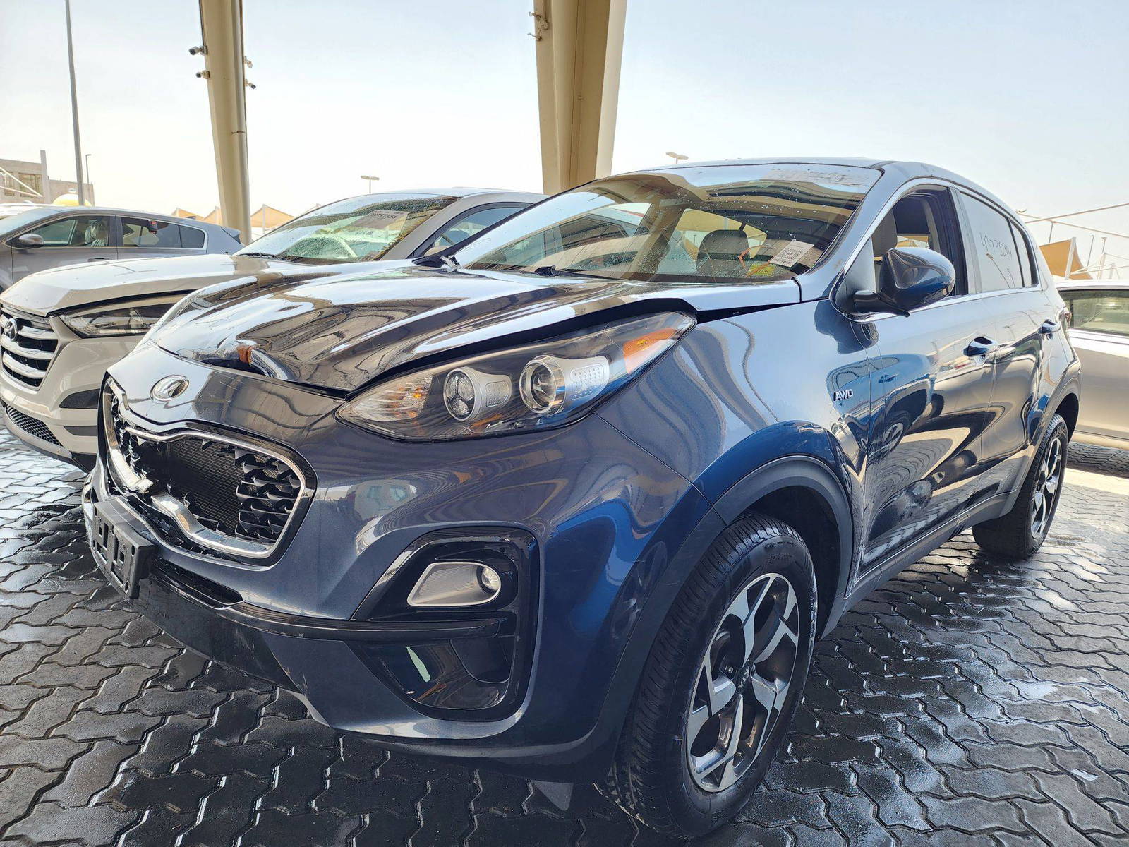 2020 KIA SPORTAGE — 54034 Miles — Lot 35459 — Souq - Marhaba Auctions Used Cars - Image 8