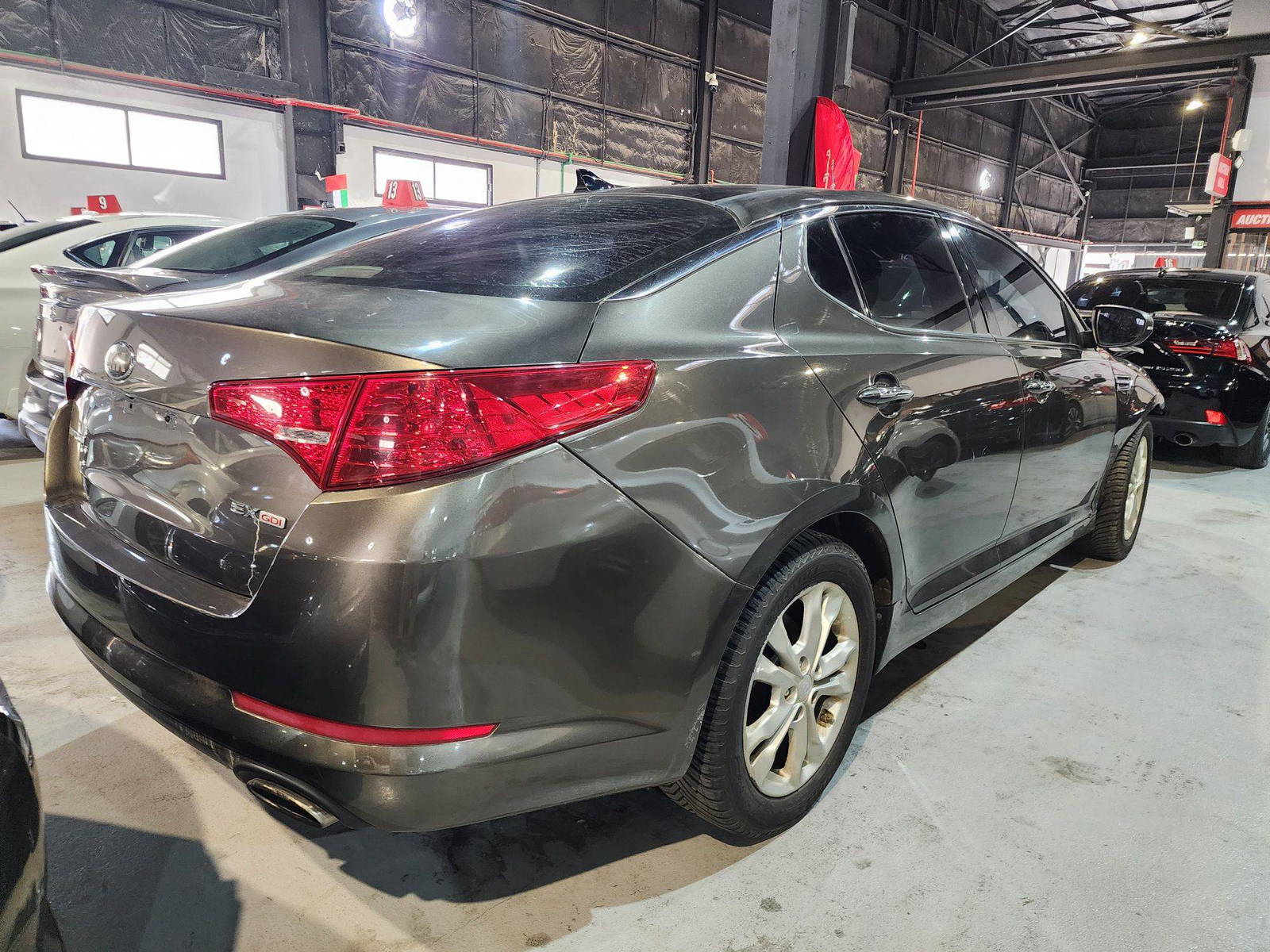 2013 KIA OPTIMA — 119127 Miles — Lot 18623 — Souq - Marhaba Auctions Used Cars - Image 5